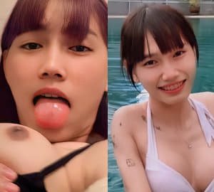 sex nhã lê Vừa nện em tomboy vừa được người yêu xinh liếm cặc