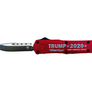 CobraTec Knives FS-3 "Trump 2020" OTF Knife - 3" Plain Drop Point Blade