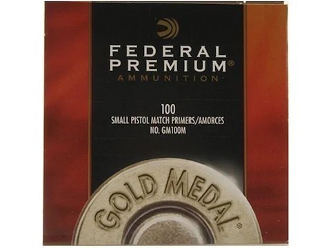 federal small pistol match primers