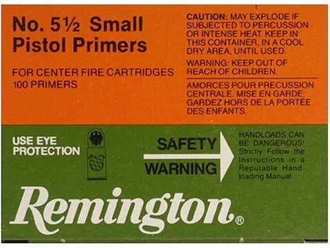 Remington 5 1/2 Primers