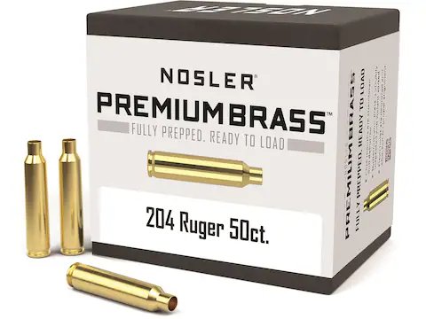 204 Ruger Brass